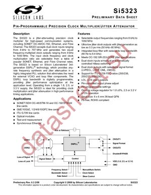 SI5323-C-GM datasheet  